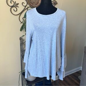 West Kei bell sleeve shirt